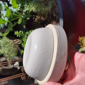 Antique 1pint Nesting Bowl USA Pottery